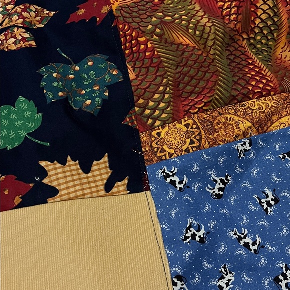 Patchwork Spinner Festival Grateful Phish YEMSG stealie bolt pocket shakedown ⚡️ - Picture 16 of 17